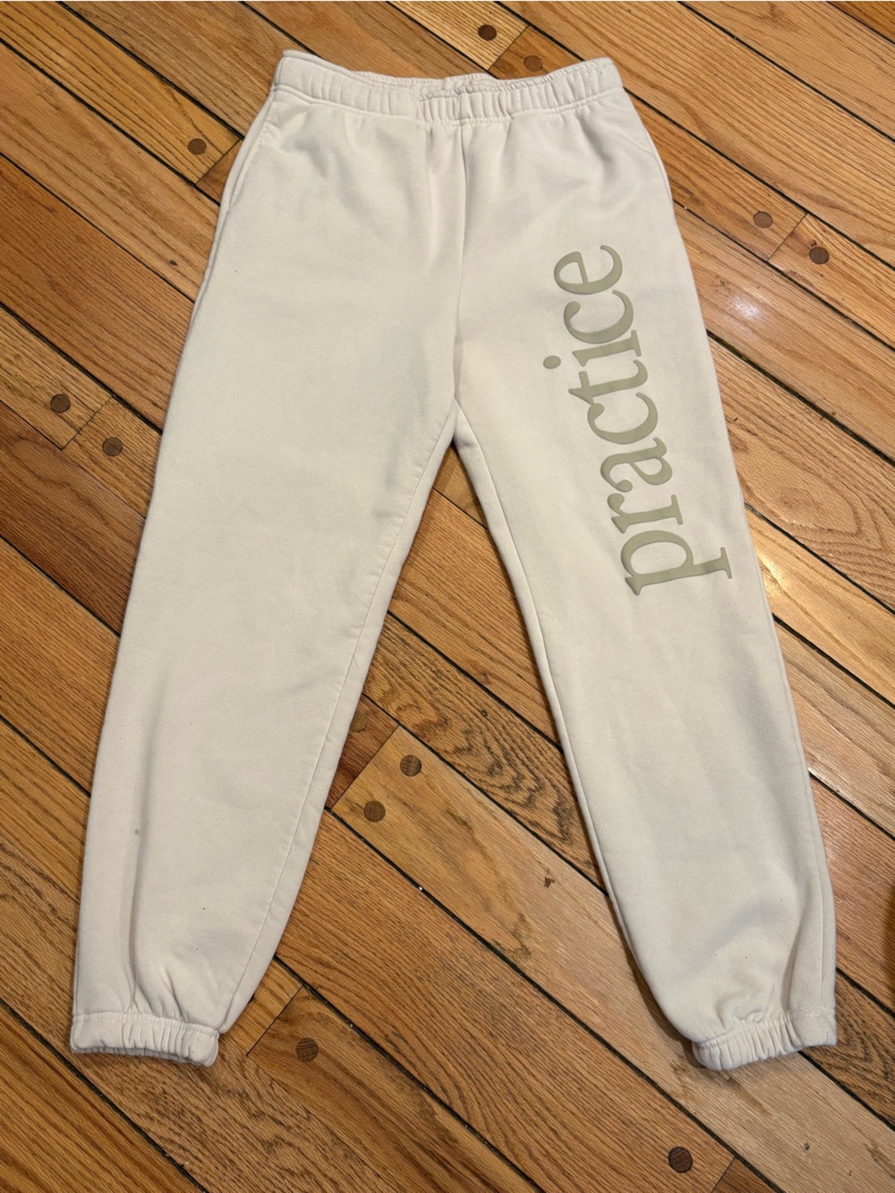 Better Together 'Practice' empathy comfy Jogger Sweatpants size large unisex